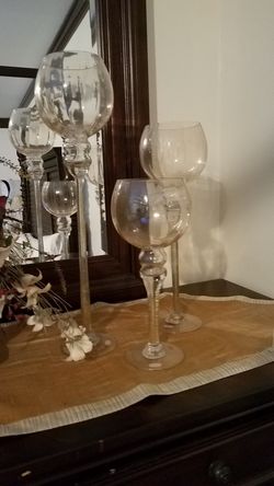 Decorative candle holders