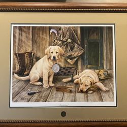 National Wild Turkey Federation James Killen “Breaktime” Framed Print