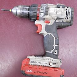 CORDLESS DRILL PORTER CABLE 20V LITHIUM 20 VOLT