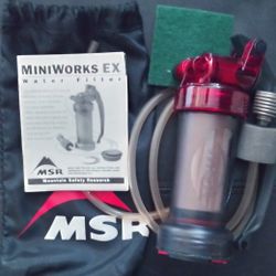 MSR Mini Works EX Water Filter
