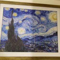 Starry Night by Vincent Van Gogh 