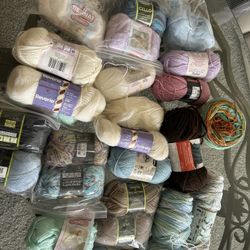 Bundle Of 26 Skews Of Yarn