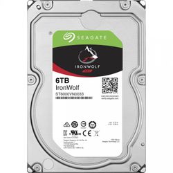 6x BRAND NEW SEALED 6TB Seagate IronWolf Hard Drive 7200 RPM 256MB Cache SATA 6Gbs NAS