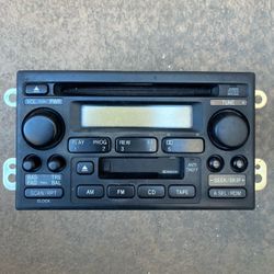 OEM HONDA CRV 2002-2006 Radio AM FM CD Player Stereo Cassette Player 39101-S9A-A110-M1