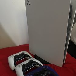 Used PlayStation 5 And 3 Remotes