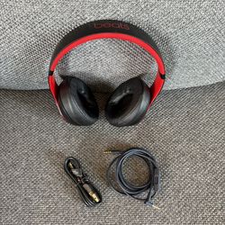 Beats Studio 3 Wireless Bluetooth Headphones Black/Red