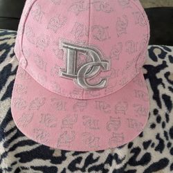 Pink DC Hat