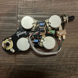 OEM Gibson SG Standard PCB Wiring Harness - Quick Connect (Complete w/ Toggle & Jack)