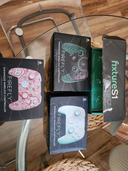 Firefly Pro Controllers And Fixture Grip Bundle Nintendo Switch