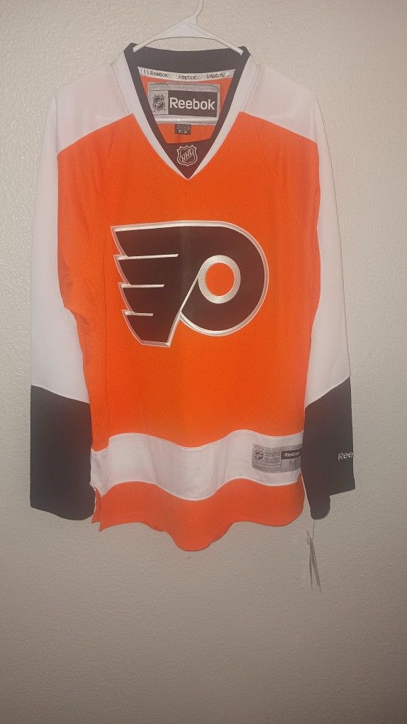 Philadelphia Flyers Reebok NHL Hockey Jersey Adult M New With Tags