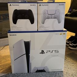 Ps5 slim version (unopened box) w/ controller