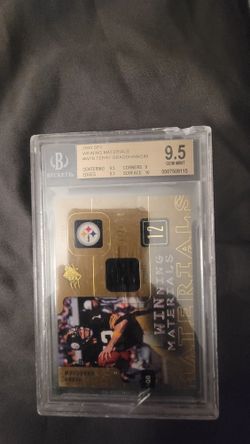 Terry Bradshaw 9.5 Graded And #112/249