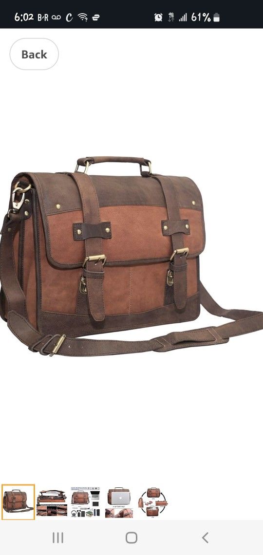Leaderachi Messenger Bag (LEATHER)