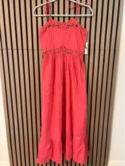 Beautiful Crochet Lace Maxi Dress