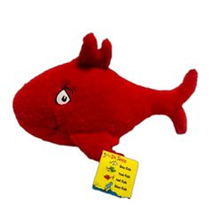 NWT RETIRED Kohl’s Cares Dr Seuss Red Fish Plush