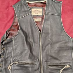 Milwaukee Vintage Leather Vest