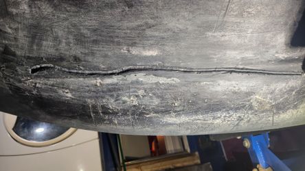 Sea doo Sparks Hull Body Crack Repair Seadoo