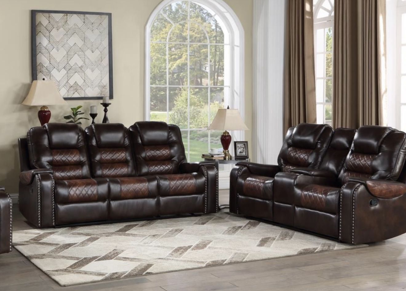 π₯ LUXURY RECLINING SOFA & LOVESEAT SALE π₯ π₯ ONLY $1198 FOR THE SET! π₯