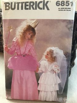 BUTTERICK Costume Pattern #6851