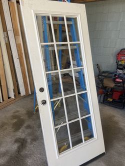 Puerta exterior 32x80 