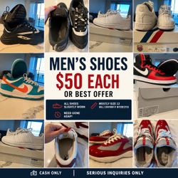 Slightly used shoes (name brand)
