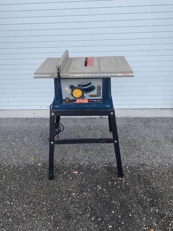 Ryobi BTS12S table saw for Sale in Fort Lauderdale, FL OfferUp