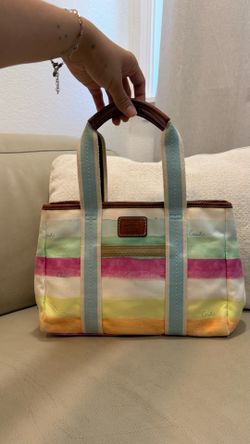 Coach mini tote