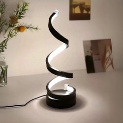 Modern Spiral LED Table Lamp