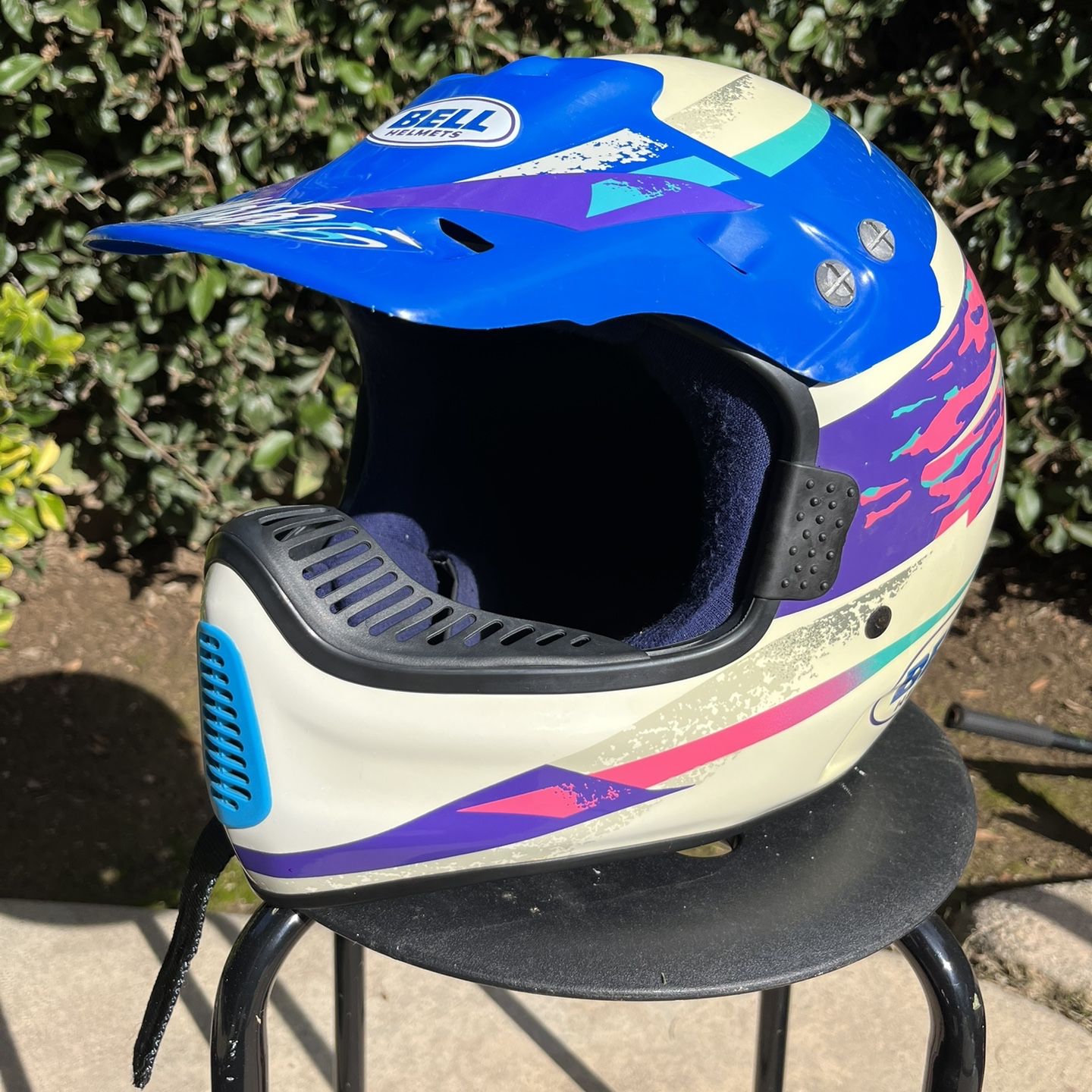 Vintage Bell Moto 6 Motocross MX Helmet, Race, Dirt bike, DOT / Snell,  Yamaha, Excellent Original Condition for Sale in Pomona, CA - OfferUp