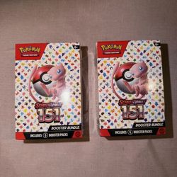 2 Pokémon Scarlet & Violet 151 | EN | Booster Bundles | Sealed 🔥
