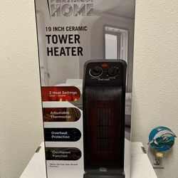 19” - Ceramic - Tower Heater - (New)