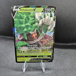 Rillaboom V 2020 Sword & Shield-Rebel Clash (017/192) Ultra Rare NM/M for  Sale in Jurupa Valley, CA - OfferUp