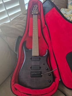Ernie Ball Music Man John Petrucci Signature JP15-7 2020 - Present - Trans Black Burst Flame