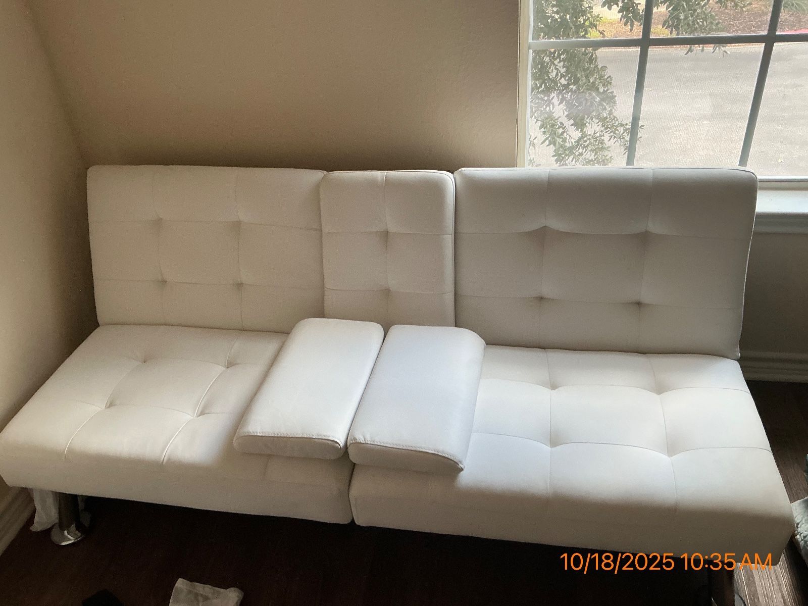 White Small Sofa For Sale $51.96