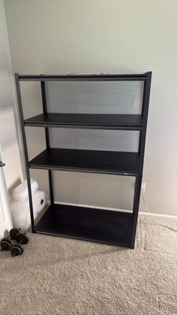 Storage shelves