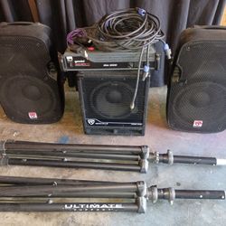 PA/DJ/Stage Audio System 