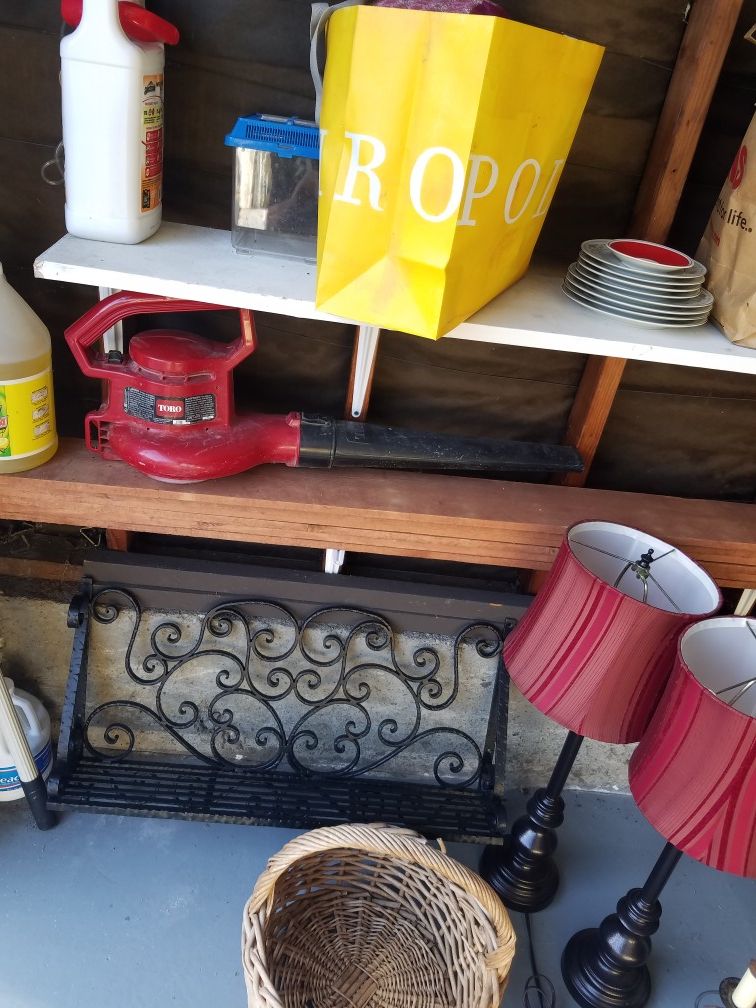 Electric leaf blower