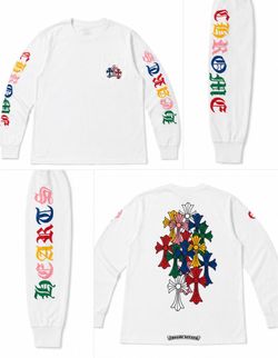 White chrome hearts longsleeve