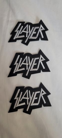 Slayer Iron On Patches