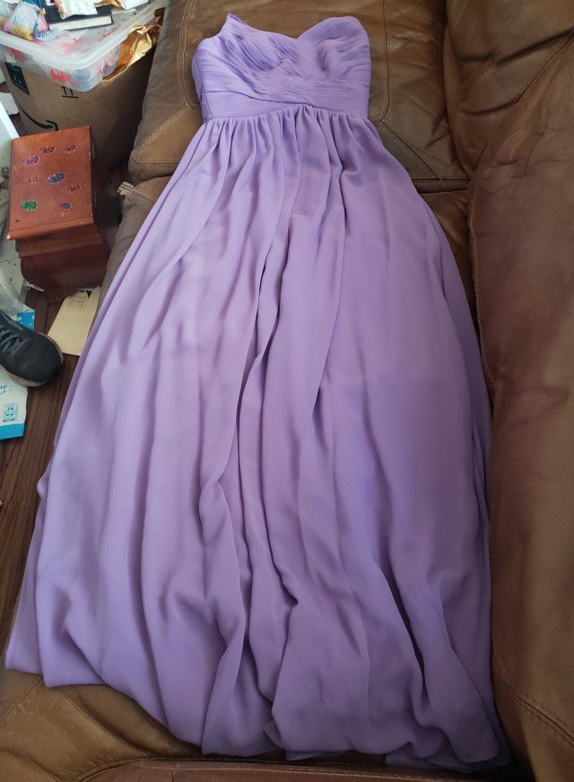 Purple  dress