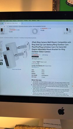 RING CAMERA WALL MOUNT (2)