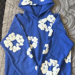 blue denim tears hoodie