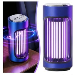 Indoor Mosquito Zapper,Plug In Electric Bug Zapper Indoor Outdoor,Portable Fly Trap,Fly Zapper,Mosquito Killer,Fly Killer for Home, Patio, Camping and