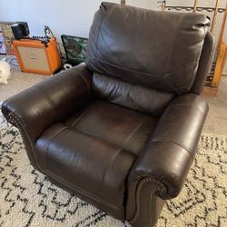 Leather Recliner Chair 
