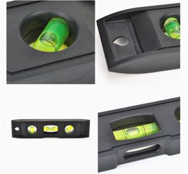 Magnetic Triple Level Tool 3 Level 45°/90°/180

Angle Bubbles Spirit Torpedo Leveler Straight