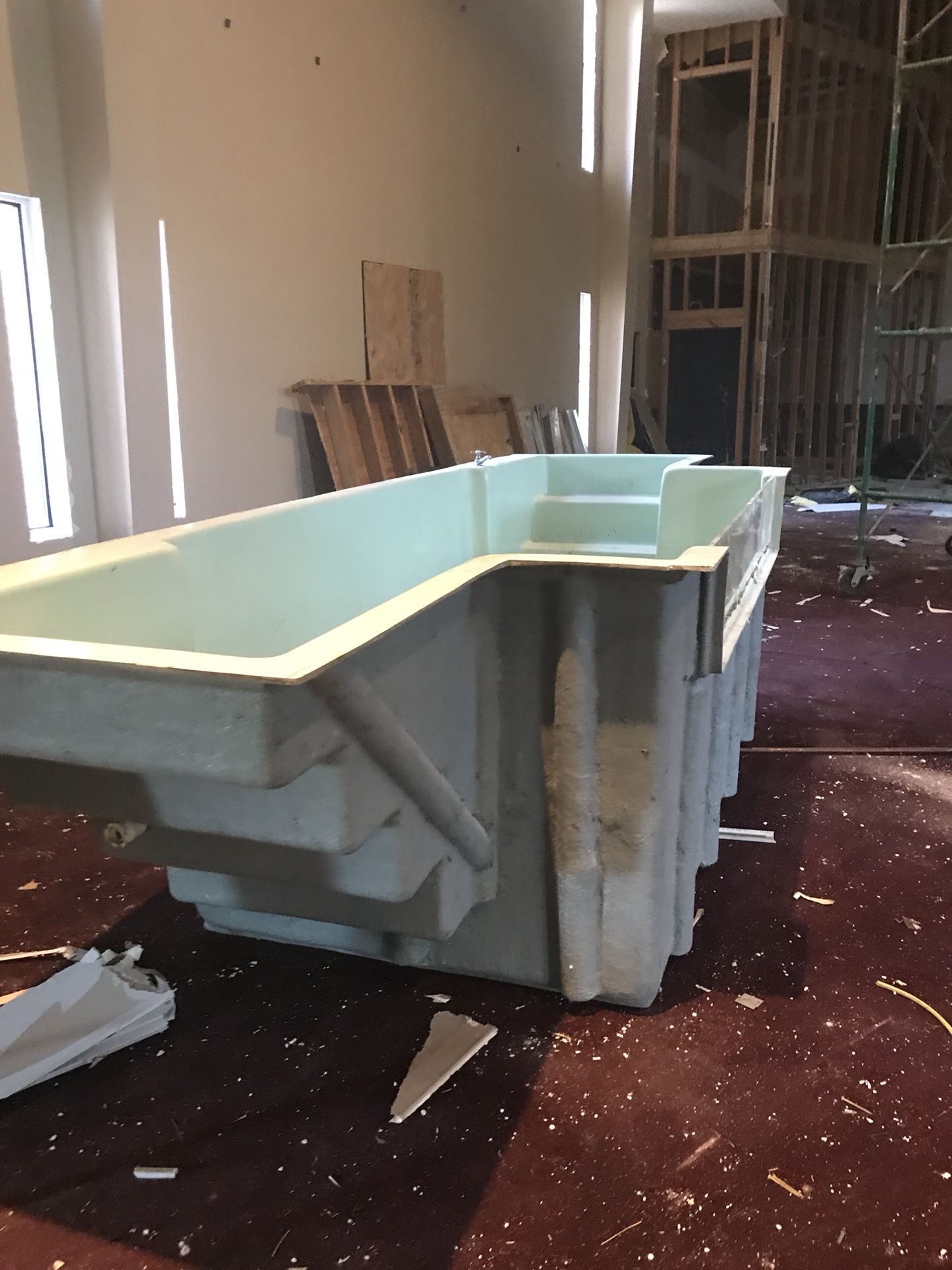 Church baptismal, Stand up Jacuzzi, baptism, bait tank