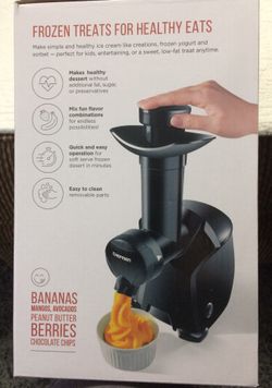 Chefman Frozurt Dessert maker for Sale in Little Rock AR OfferUp