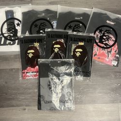 hellstar,bape,chrome heart