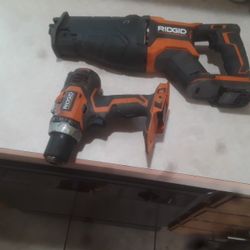 Rigid Saw Saw And Drill *No Batteries*