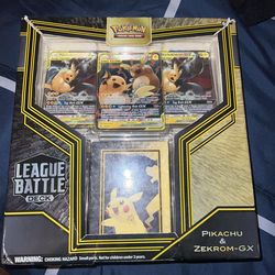 League battle the Pikachu and Zeron GX